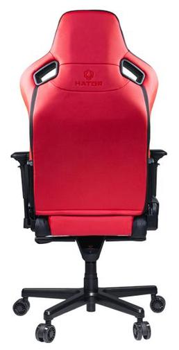 Крісло ігрове Hator Arc HTC-987, PU шкіра, Al основа, Stelvio Red