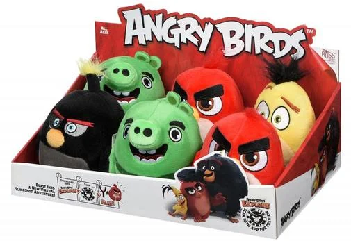 Фото: Ігрова фігурка Jazwares Angry Birds ANB Little Plush Бомб № 5 | KTC