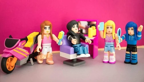 Фото: Ігрова фігурка Jazwares Roblox Mix&Match Set Stylz Salon: Makeup W2 № 7 | KTC