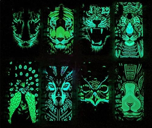 Чохол-накладка Milkin - Creative Night Light для смартфону Xiaomi redmi Note 8 Pro, WOLF D8