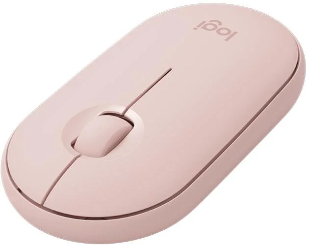 Фото: Миша Logitech Pebble M350 Wireless Rose (910-005717) № 5 | KTC