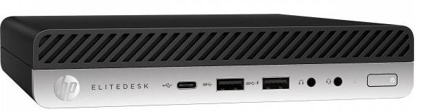 ПК ПК HP EliteDesk 800 G4 Intel Core i3-8300T 3.2 GHz/8GB/SSD 256GB/UHD 630/No ODD/DOS CB/MS