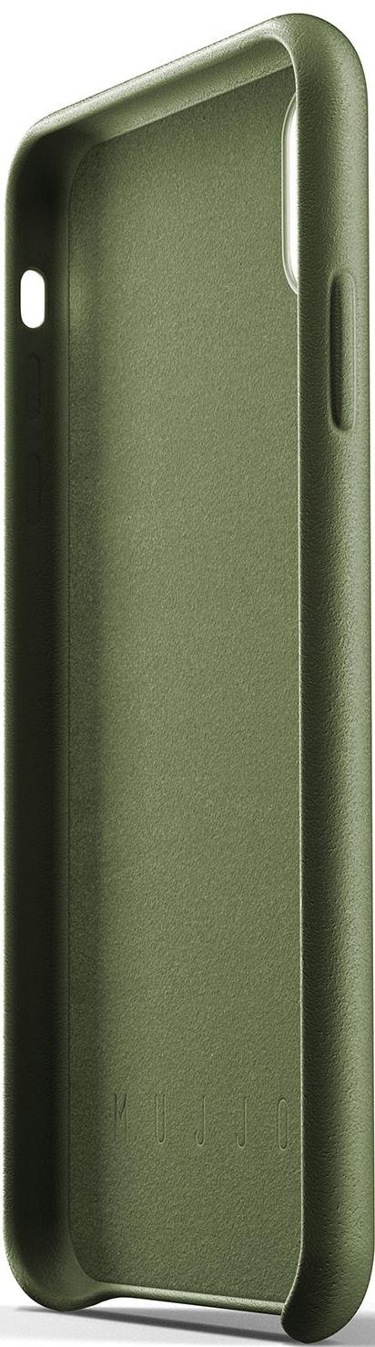 Чохол MUJJO for iPhone XS Max - Full Leather Olive (MUJJO-CS-103-OL)