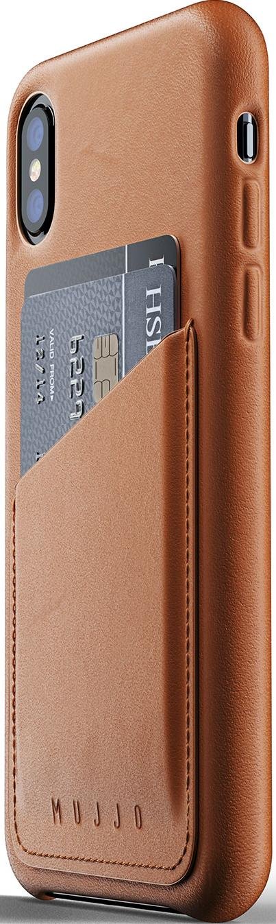 Чохол MUJJO for iPhone XS - Full Leather Wallet Tan (MUJJO-CS-092-TN)