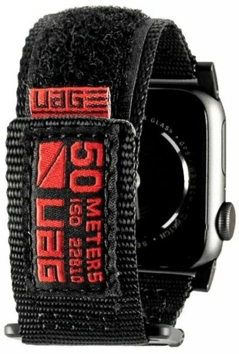Ремінець UAG Active Strap for Apple Watch 38/40mm Black (19149A114040)