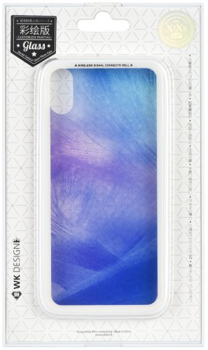 Чохол WK for Apple iPhone XS - WPC-086 Brushed Blue (681920359722)