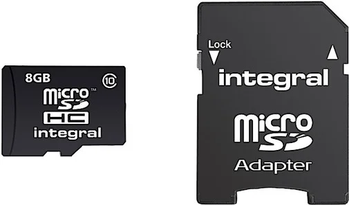 Фото: Карта пам'яті Integral Micro SDHC 8 ГБ (INMSDH8G4V2) № 6 | KTC