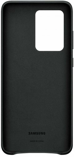 Чохол-накладка Samsung для Galaxy S20 Ultra (G988) - Leather Cover Black