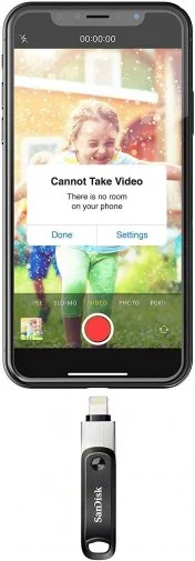 Фото: Флешка USB SanDisk iXpand Go 64GB Black (SDIX60N-064G-GN6NN) № 10 | KTC