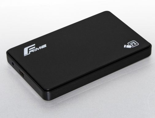 Кишеня зовнішня Frime HDD/SSD Plastic USB2.0 Black (FHE10.25U20)