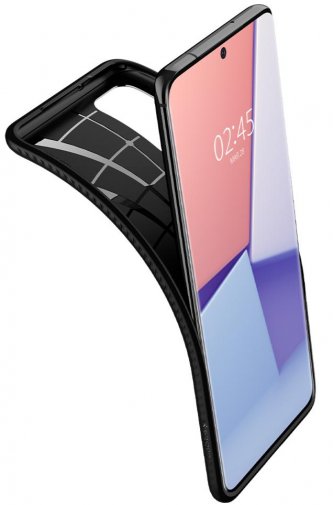 Чохол-накладка Spigen для Samsung Galaxy S20 Plus - Liquid Air Matte Black