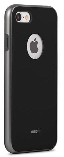 Чохол-накладка Moshi для Apple iPhone 7 - iGlaze Armour Metallic Case Jet Black