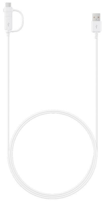 Кабель Samsung AM / Type-C / Micro USB 1.5m White (EP-DG930DWEGRU)