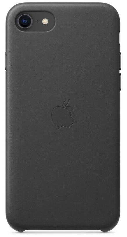 Чохол-накладка Apple для iPhone SE - Leather Case Black