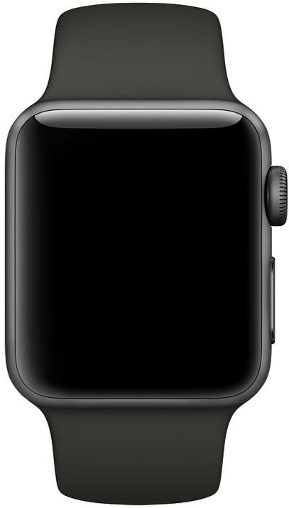 Ремінець Apple for Apple Watch 38mm - Sport Band S/M and M/L Gray (MR252)