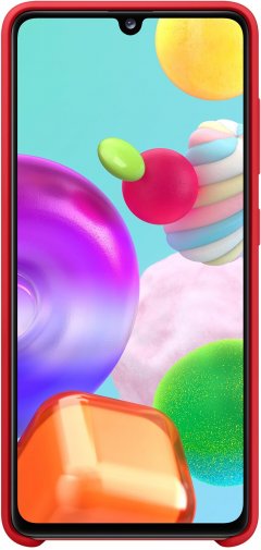 Чохол Samsung for Galaxy A41 A415 - Silicone Cover Red (EF-PA415TREGRU)