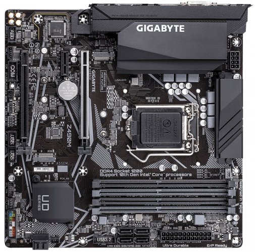 Материнська плата Gigabyte Z490M