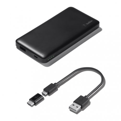 Батарея універсальна Belkin Pocket Power 5000mAh Black (F7U019BTBLKBE)