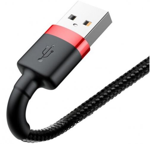 Кабель Baseus Cafule AM / Micro USB 0.5m Black-Red