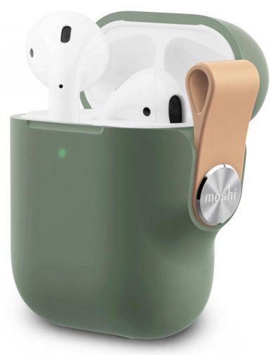 Чохол для Airpods Moshi - Pebbo Case Mint Green (99MO123841)