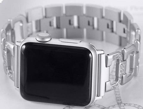 Ремінець HiC for Apple Watch 38/40mm - Cowboy Style Band Silver