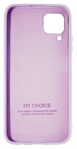  Чохол Device for Huawei P40 Lite - Original Silicone Case HQ Light Violet