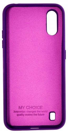 Чохол Device for Samsung A01 A015 2020 - Original Silicone Case HQ Purple