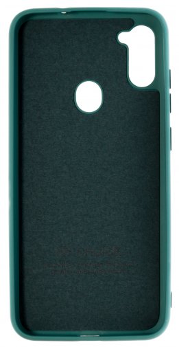  Чохол Device for Samsung M11 M115 2020 - Original Silicone Case HQ Dark Green 