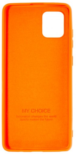 Чохол Develop for Samsung Note 10 Lite - Original Silicone Case HQ Orange