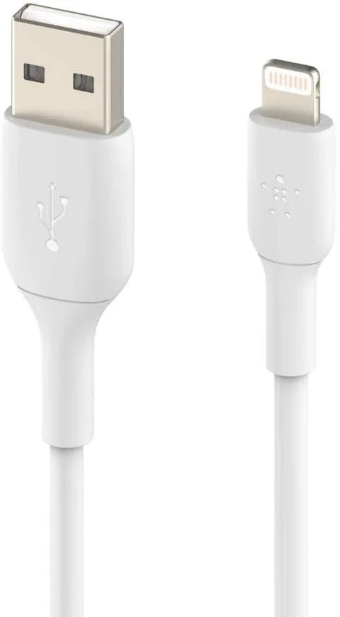 Фото: Кабель Belkin PVC AM / Lightning MFI 1m White (CAA001BT1MWH) № 5 | KTC