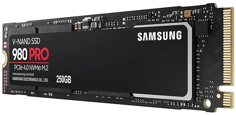 Твердотільний накопичувач Samsung 980 Pro 2280 PCIe 4.0 x4 NVMe 250GB (MZ-V8P250BW)