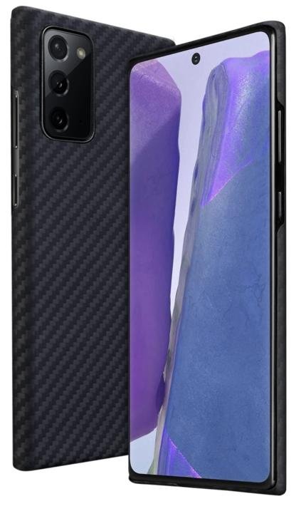 Чохол-накладка Pitaka для Samsung Note 20 - MagEZ case, Black / Grey