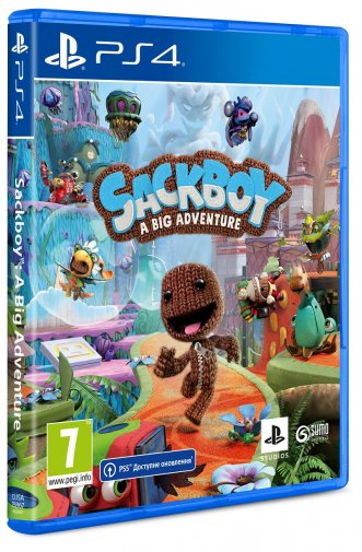 Гра Sackboy a Big Adventure [PS4, Russian version] Blu-ray диск