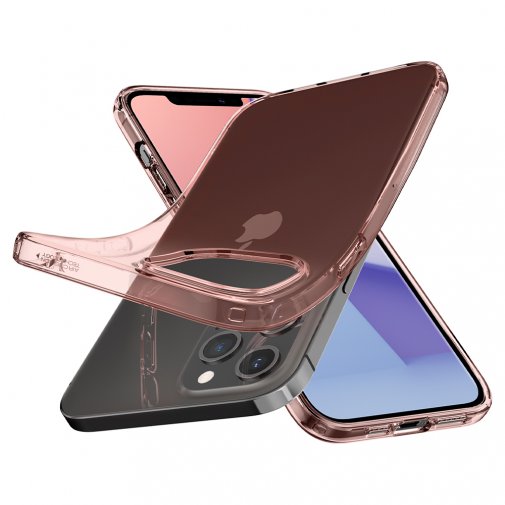 Чохол-накладка Spigen для Apple iPhone 12/12 Pro - Crystal Flex Rose Crystal