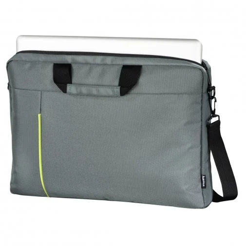 Фото: Сумка для ноутбука Hama Cape Town II Grey/Green (00185668) № 7 | KTC