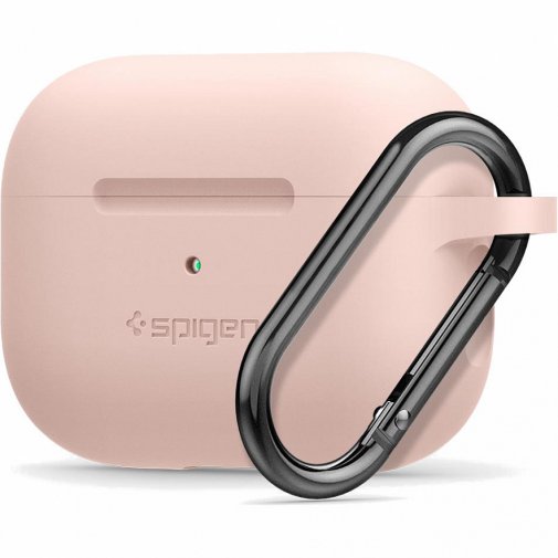 Чохол Spigen for Apple Airpods Pro - Silicone Fit Pink (ASD00535)