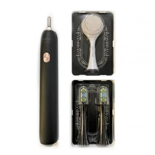 Фото: Електрична зубна щітка Soocas Sonic Electric Toothbrush X3U Limited Edition Facial Black № 11 | KTC