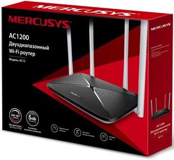 Маршрутизатор Wi-Fi Mercusys AC12 V2