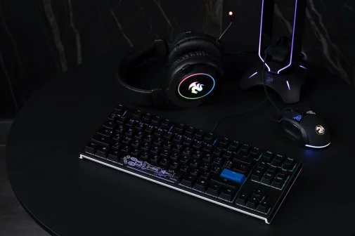 Фото: Клавіатура Ducky One 2 TKL Cherry Blue Black/White (DKON1787ST-CURALAZT1) № 27 | KTC