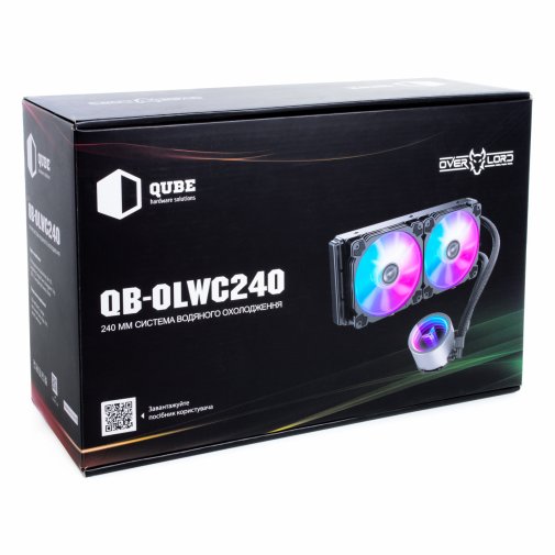 Система водяного охолодження QUBE QB-OLWC240ARGB