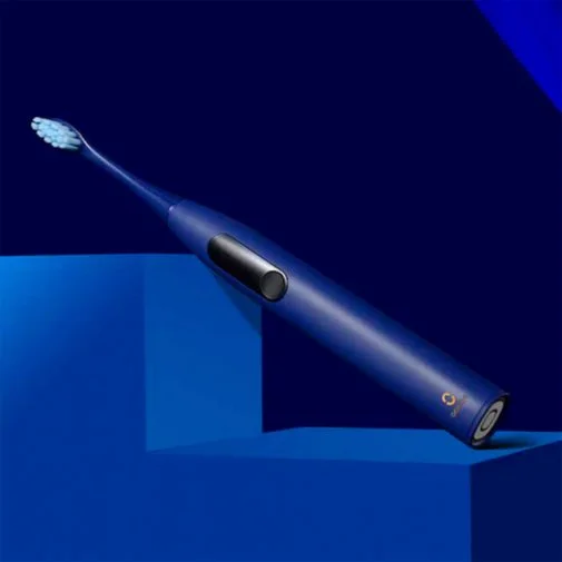 Фото: Електрична зубна щітка Oclean X Pro Navy Blue (OLED) № 16 | KTC
