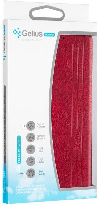 Чохол Gelius for Samsung M31s M317 - Book Cover Leather New Red (00000083020)