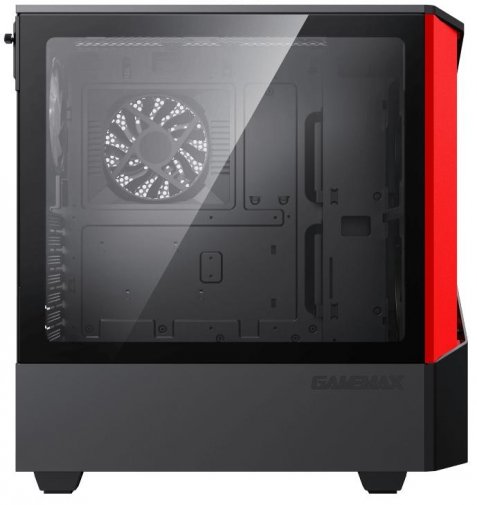 Корпус Gamemax Contac COC BG Black/Red with window (Contac COC BR)