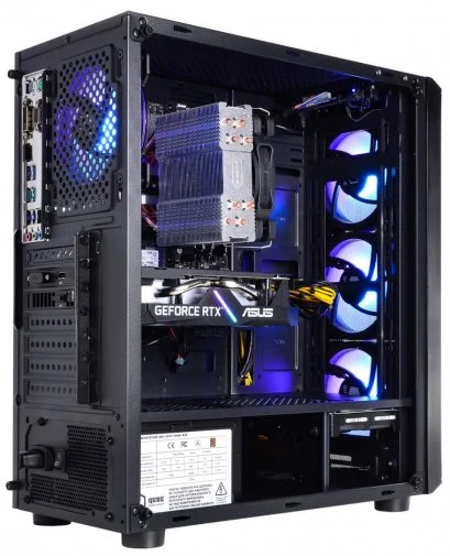 Фото: Персональний комп'ютер ARTLINE Gaming X55 (X55v39) - Intel Core i5 i5-12400F / 16 ГБ DDR4 / HDD + SSD 2 ТБ + 480 ГБ / Nvidia / GeForce RTX 3060, 12 ГБ / Intel B660 / 650 Вт № 7 | KTC