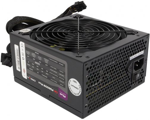 Блок живлення Crown 600W CM-PS600W Plus Bulk (CM-PS 600W PLUS)