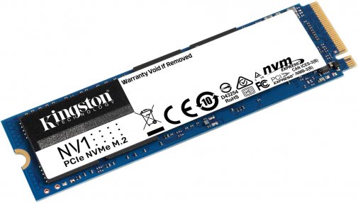 Твердотільний накопичувач Kingston NV1 2280 PCIe 3.0 x4 NVMe 500GB (SNVS/500G)