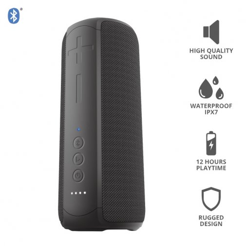 Портативна акустика Trust Caro Max Powerful Bluetooth Black (23833_TRUST)