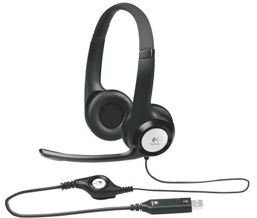 Фото: Гарнітура Logitech H390 HeadSet USB Black (981-000406) № 12 | KTC
