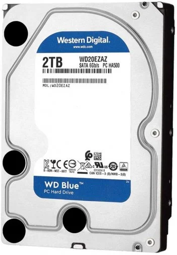 Фото: Жорсткий диск Western Digital Blue PC Desktop SATA III 2TB (WD20EZBX) № 6 | KTC
