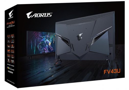 Монітор Gigabyte Aorus FV43U Black (AORUS FV43U Gaming Monitor)
